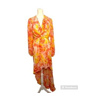 Faeriesty Floral Maxi Dresz